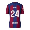 Original Trikotsatz FC Barcelona Eric 24 Heimtrikot 2023-24 Für Kinder